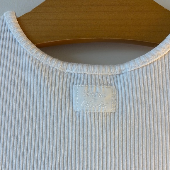 Tartine et Chocolat White and Blue Casual Sundress - Picture 3 of 5